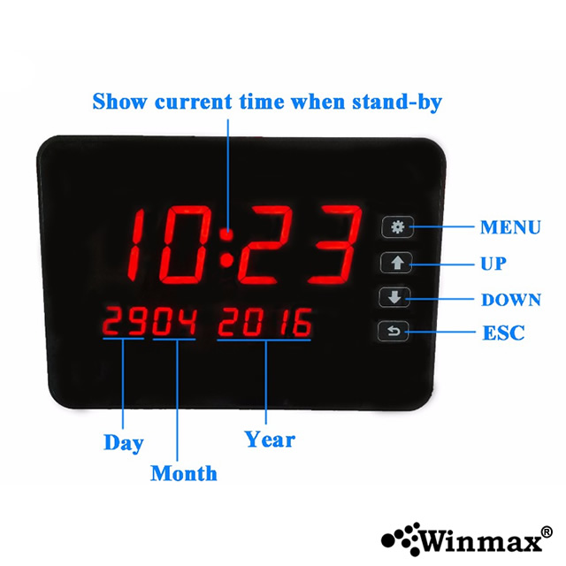 หน้าจอเรียกคิว Display calling system Winmax-K-2000CT