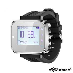 ระบบเรียกพนักงานเสิร์ฟในครัวพร้อมนาฬิกาข้อมือ Winmax-K-300 Plus