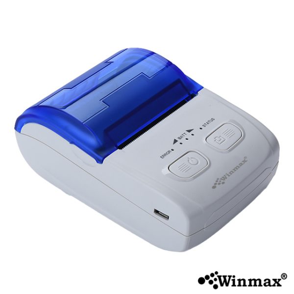 เครื่องพิมพ์ฉลากแบบพกพา Mini Thermal Printer Bluetooth Winmax-H200
