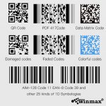 เครื่องสแกนบาร์โค้ดไร้สาย Winmax QR Code Bluetooth Winmax-YK-WHS26